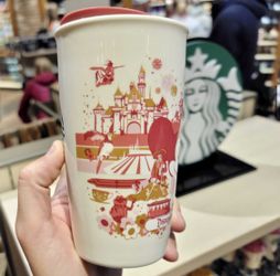 Disneyland New Starbucks Ceramic Tumbler