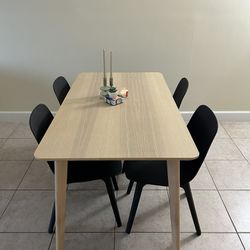 IKEA Dining Table Set For 4