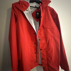 Red Canada Goose Raincoat