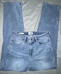 Women's Light Wash Straight Leg Jeans