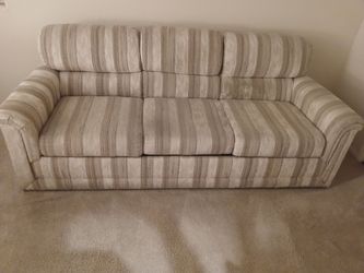 Couch with Pull Out Bed. Excellent Condition! Moving Must Go!
