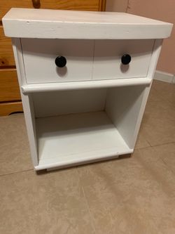 White Nightstand