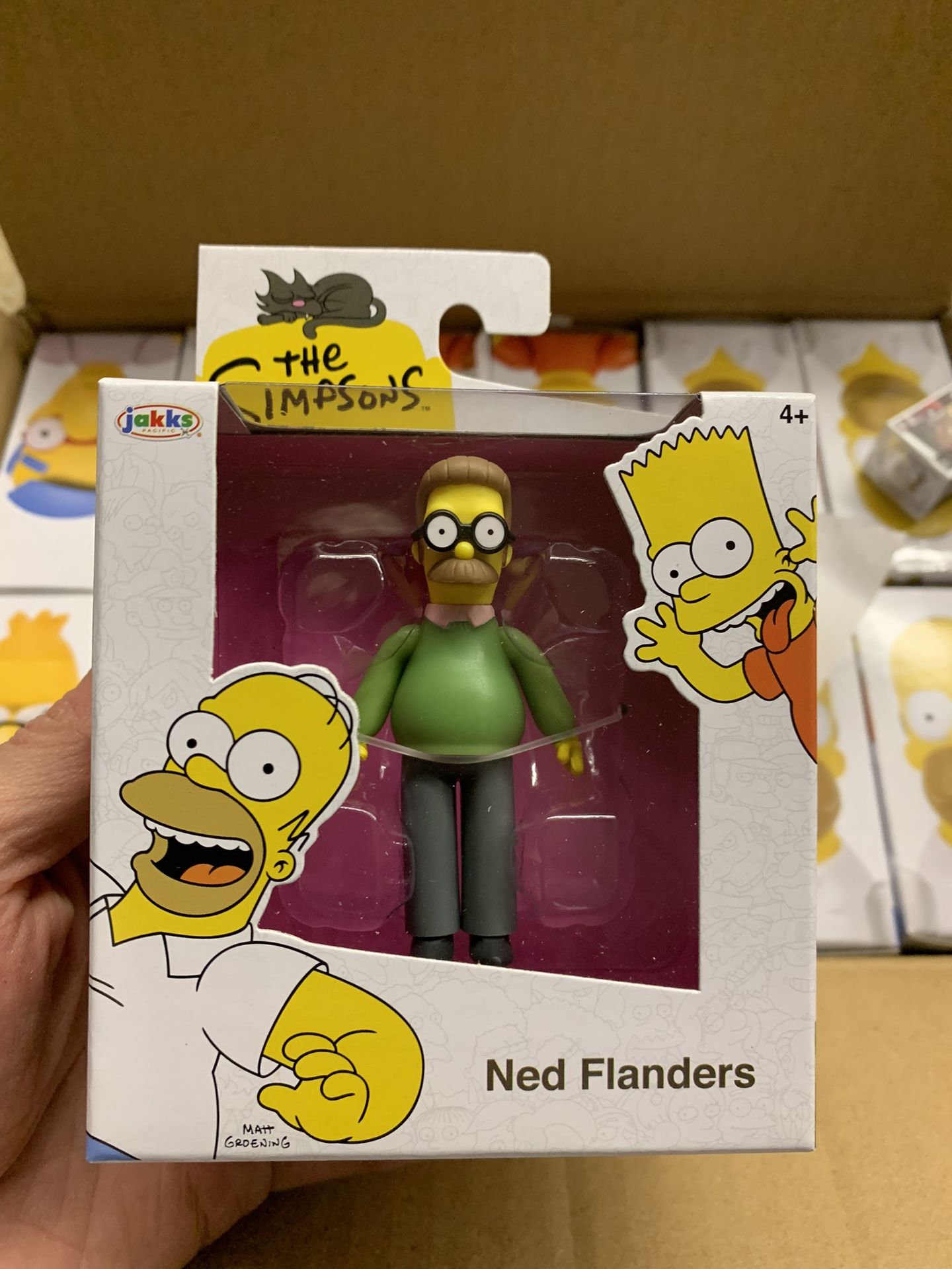 Ned Flanders Simpsons Jakks Pacific 2.5in