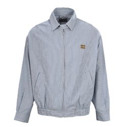 Miu Miu Vertical Striped Jacket Coat 