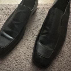 Black Leather Dress Shoes 