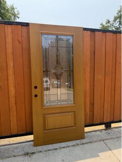 36x80 front door slab