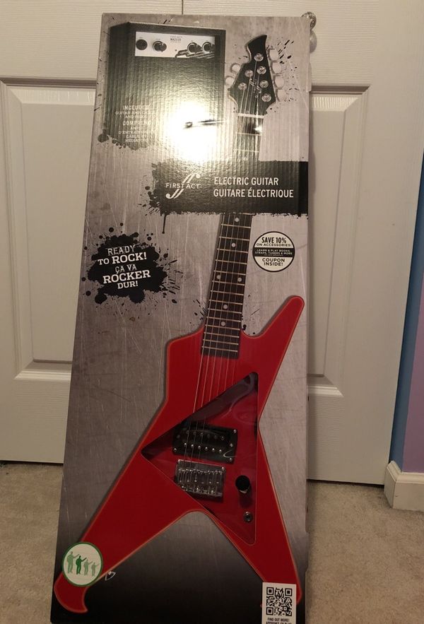 First Act Red Electric Guitar For In Grove City Oh Offerup