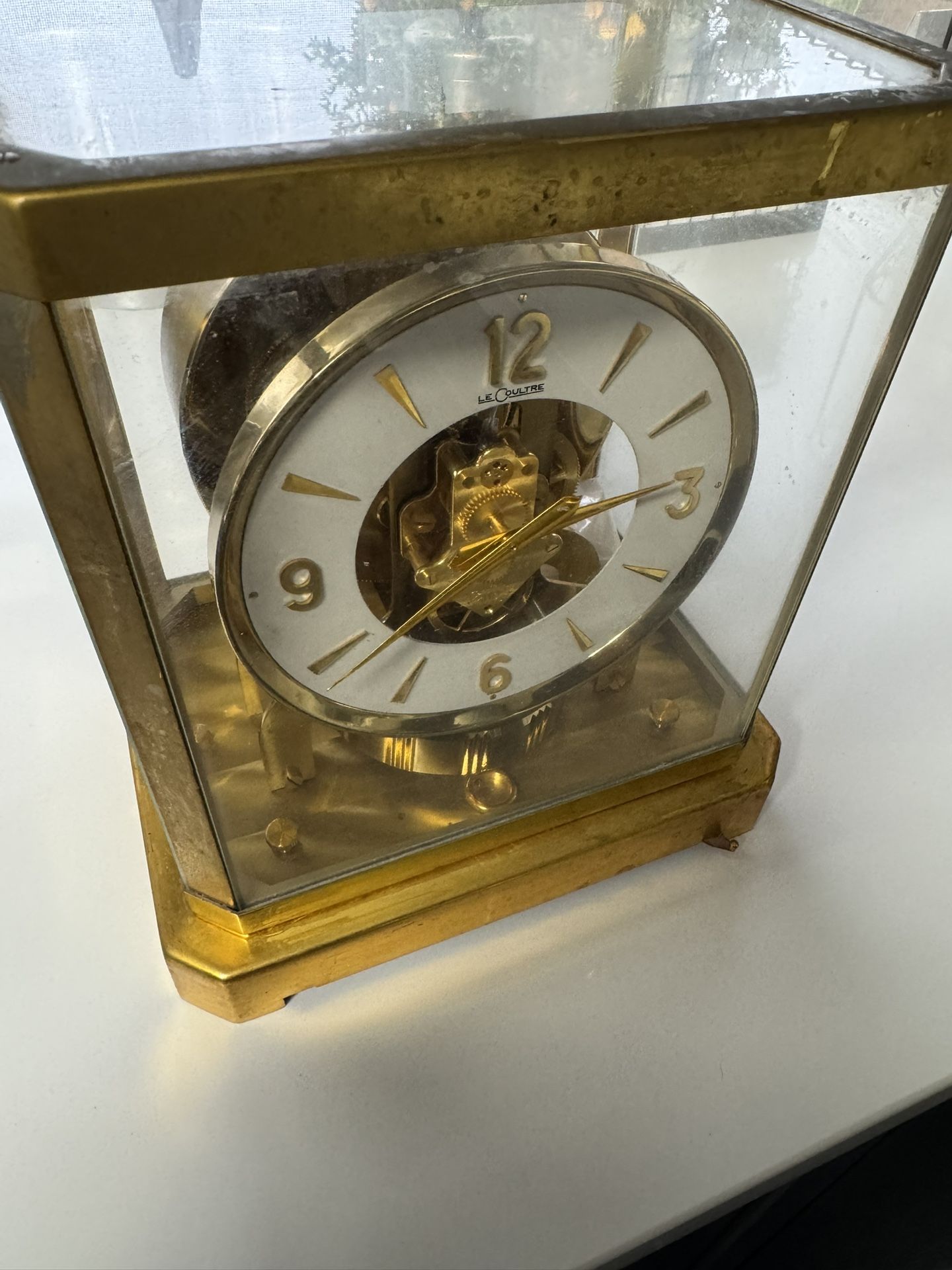 Antique Vintage Clock le coultre atmos 128448