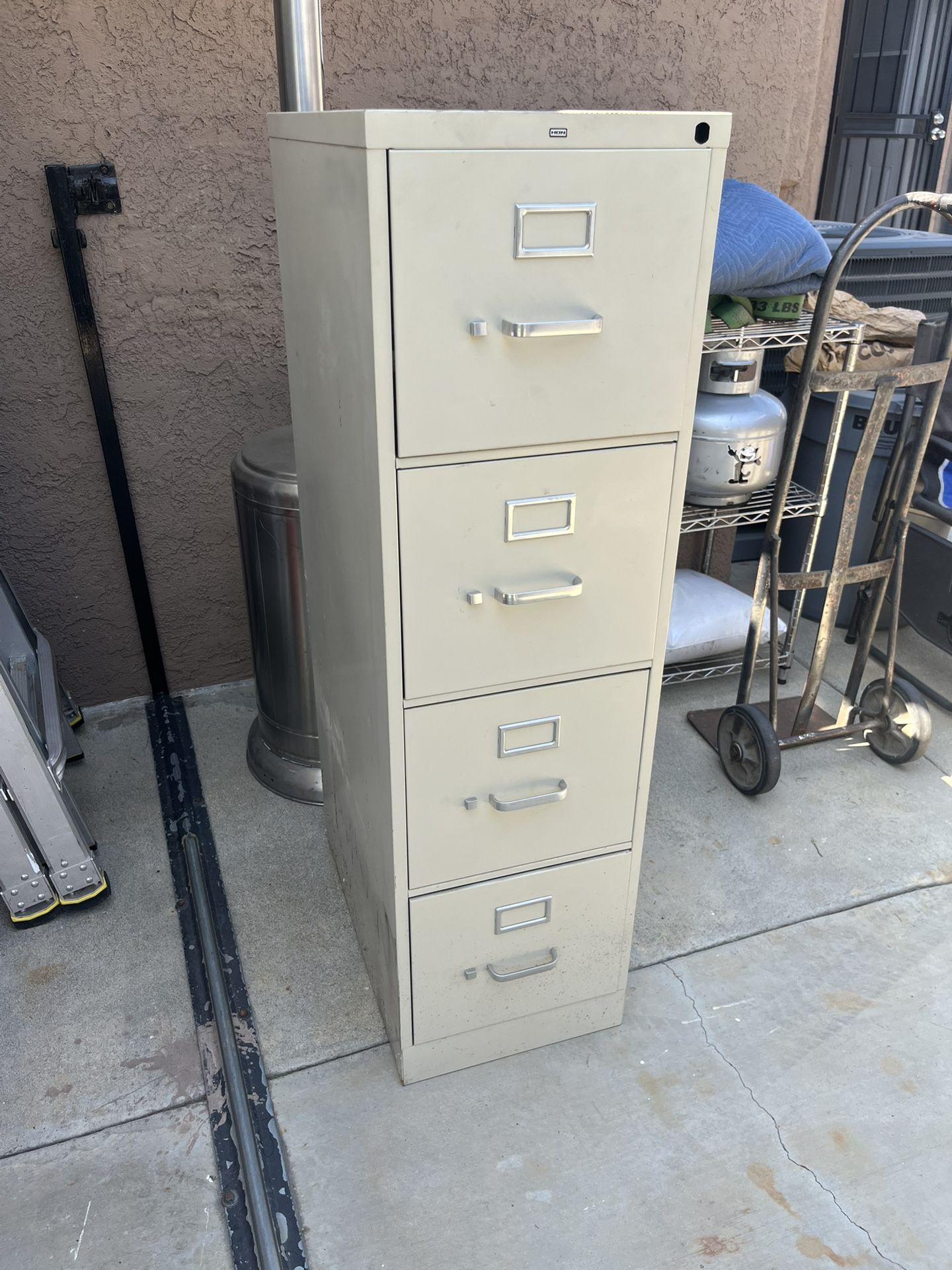 File cabinet four drawer