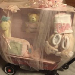 Baby Gift In A Wagon Brand New