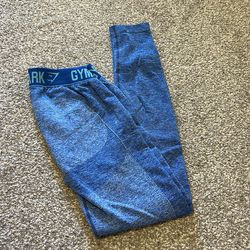 Blue Gymshark leggings size M