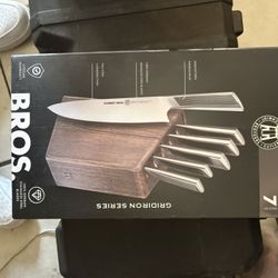 Schmidt Bros Gridiron Series 7 Pc Knife Set