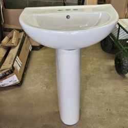 Pedestal Sink And Base
