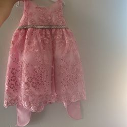 Pink Babygirl Dress 2t