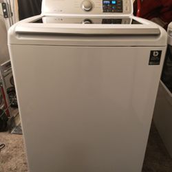 White Samsung Washer 