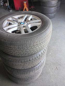 4. BMW X5 2001 - 2006 Wheels With Tires