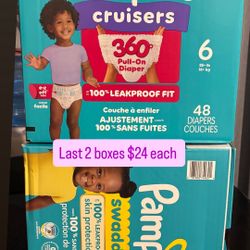 $24 Pampers Box 
