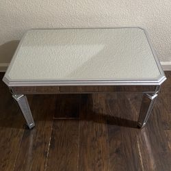 Mirrored living room table, or center table