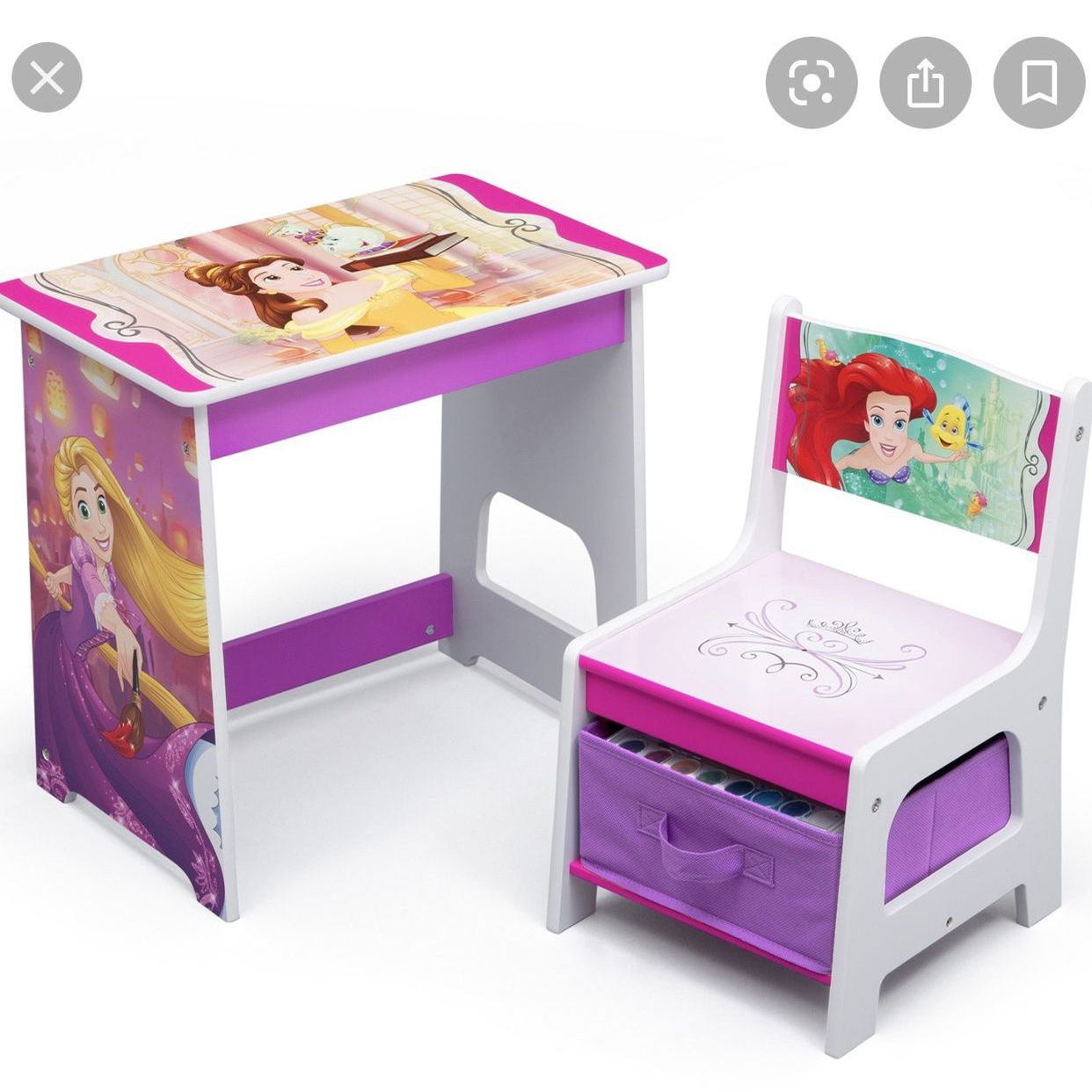 Brand New Toddler Desk And A Minnie Mouse Convertible Bench