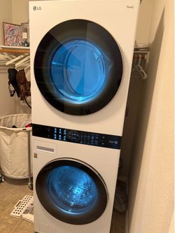 Smart LG ThinQ Washer and Dryer Set