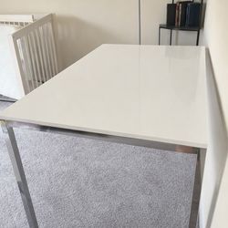 White Table