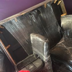 Marble table 6 Chairs