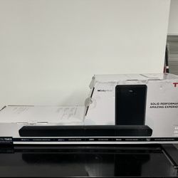 TCL Soundbar New In  Damaged Box 