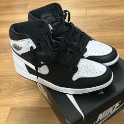 Jordan Retro 1 Black And White 