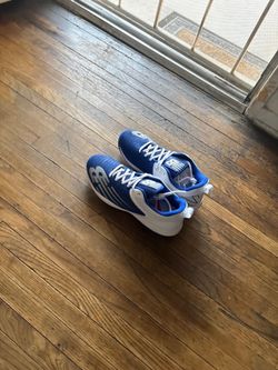 New Balance Fresh Foam 3000v7 / 4040v8 Baseball Cleats - Royal Blue/White - Men's Size 8.5
