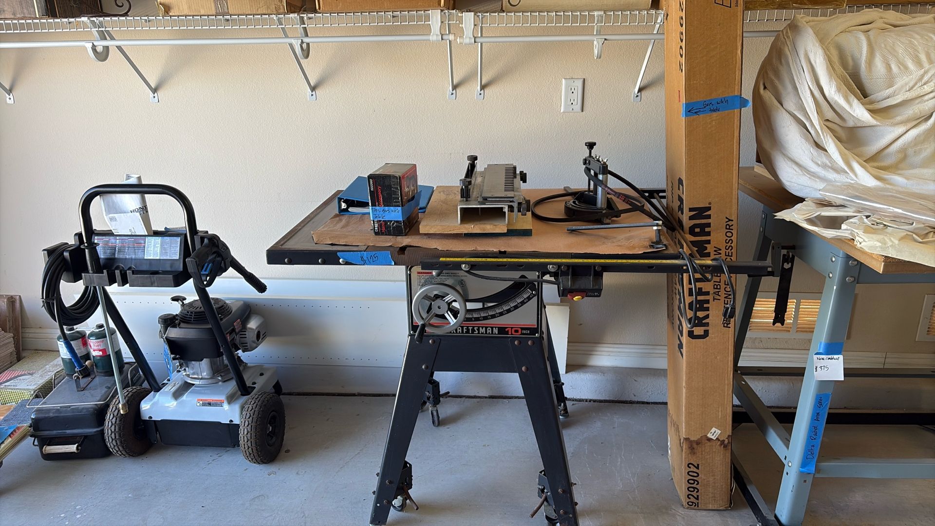 Craftsman 10” Table Saw W/ Stand