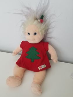 TY Noelle Beanie Kids Plush Stuffed Animal Toy Girl Christmas Tree dress Babies