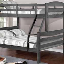 New Twin Over Full Bunkbed 