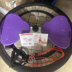 Twist Waist Exercise Board with Resistance Bands – Core Workout Fitness Equipment