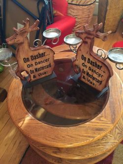 Two candle holder set new with tags