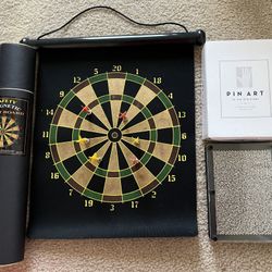 Magnetic dart board + Pin art from Z gallery