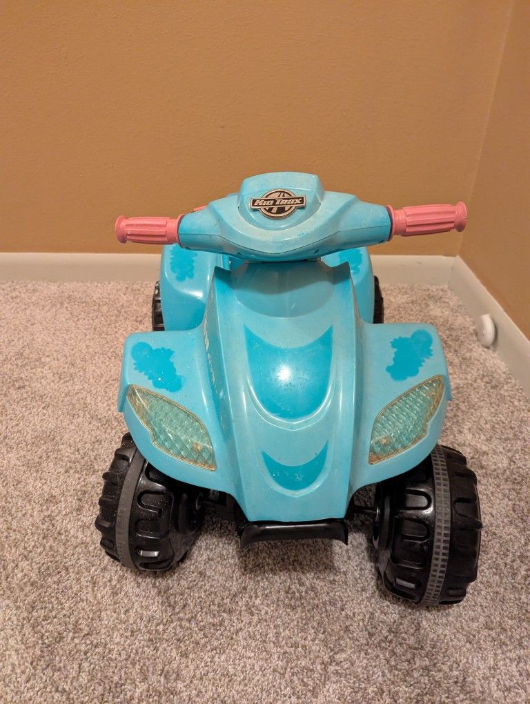 Frozen Four Wheeler Quad Toddler Ride On Car