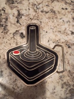 Vintage Atari Belt Buckle