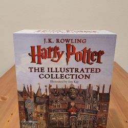 Harry Potter Illustrated Books 1-3