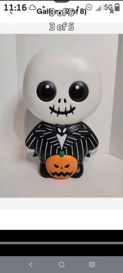 Rare- Jack Skellington- Blow Mold- The Nightmare Before Christmas"- Halloween-Brand New- Collector-