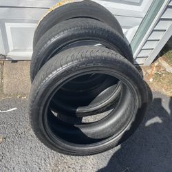 245 45r20 99v 3 Used All Year Ultra High Performance Tires 