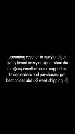 Reselling