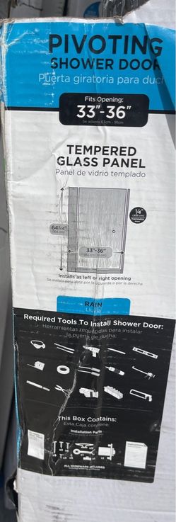 Shower door 33-36” Delta brand