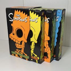 The Simpsons Trick or Treehouse VHS COMPLETE BOX SET
