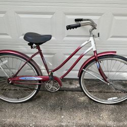 Beach cruiser bike 