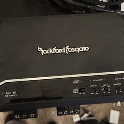 Barely Used rockford fosgate amp prime R2-1200x1