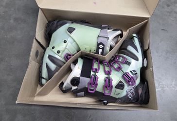 Women's Black Diamond Telemark Ski Boots Women's 8 Mondopoint 24.5 