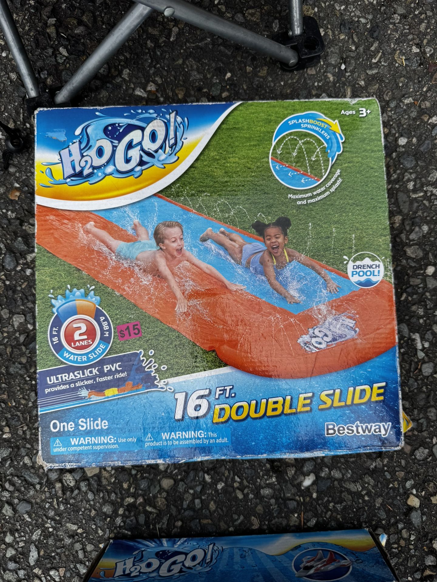 Brand New Water Slip And Slide