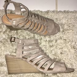 Strappy Wedge Sandal