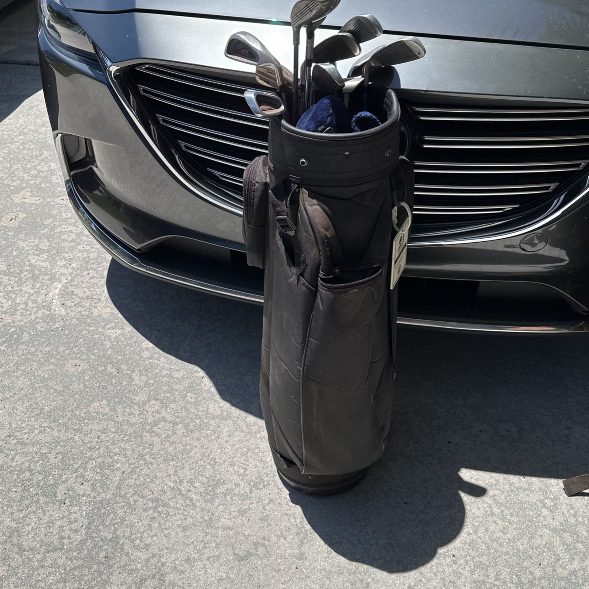 Golf Clubs (miscellaneous) With Bag