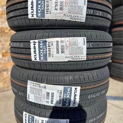 195/65R15 Set Of 4 Kumho New Tires 